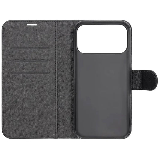 Plånboksfodral med stativ till iPhone 17 Pro - Svart image 2