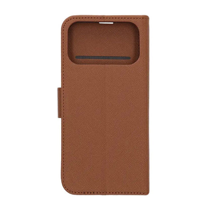Plånboksfodral med stativ till iPhone 17 Pro - Brun image 3