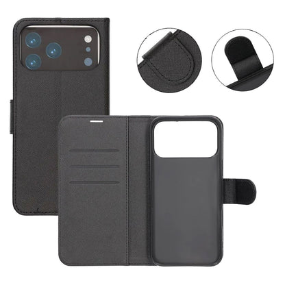 Plånboksfodral med stativ till iPhone 17 Pro Max - Svart image 6
