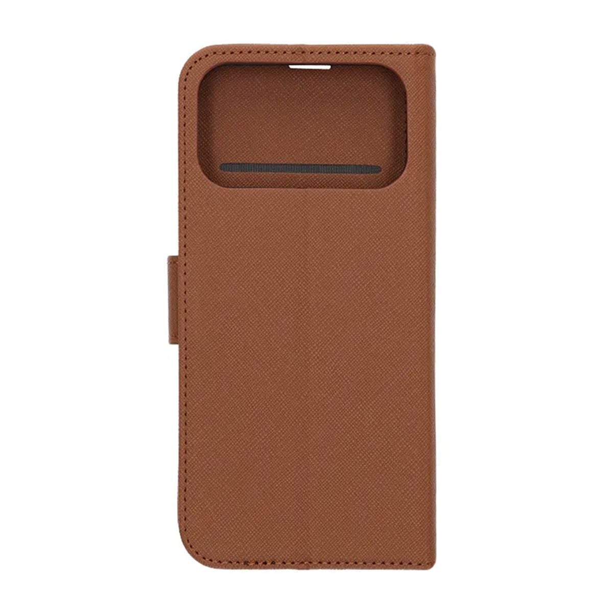 Plånboksfodral med stativ till iPhone 17 Pro Max - Brun image 3