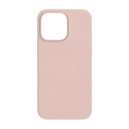 Mobilskal Silikon för iPhone 15 Pro Max - Rosa med Kameraskydd image 2