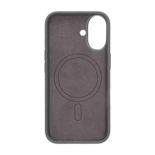 Mobilskal Silikon för iPhone 16 - Grå med Kameraskydd image 3