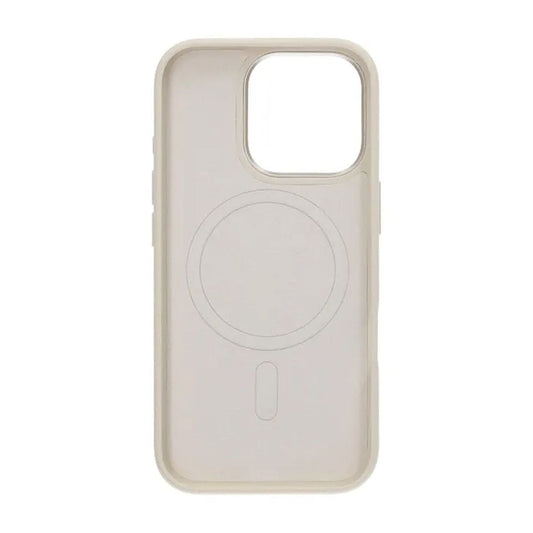 Mobilskal Silikon för iPhone 16 Pro - Vit med Kameraskydd image 3