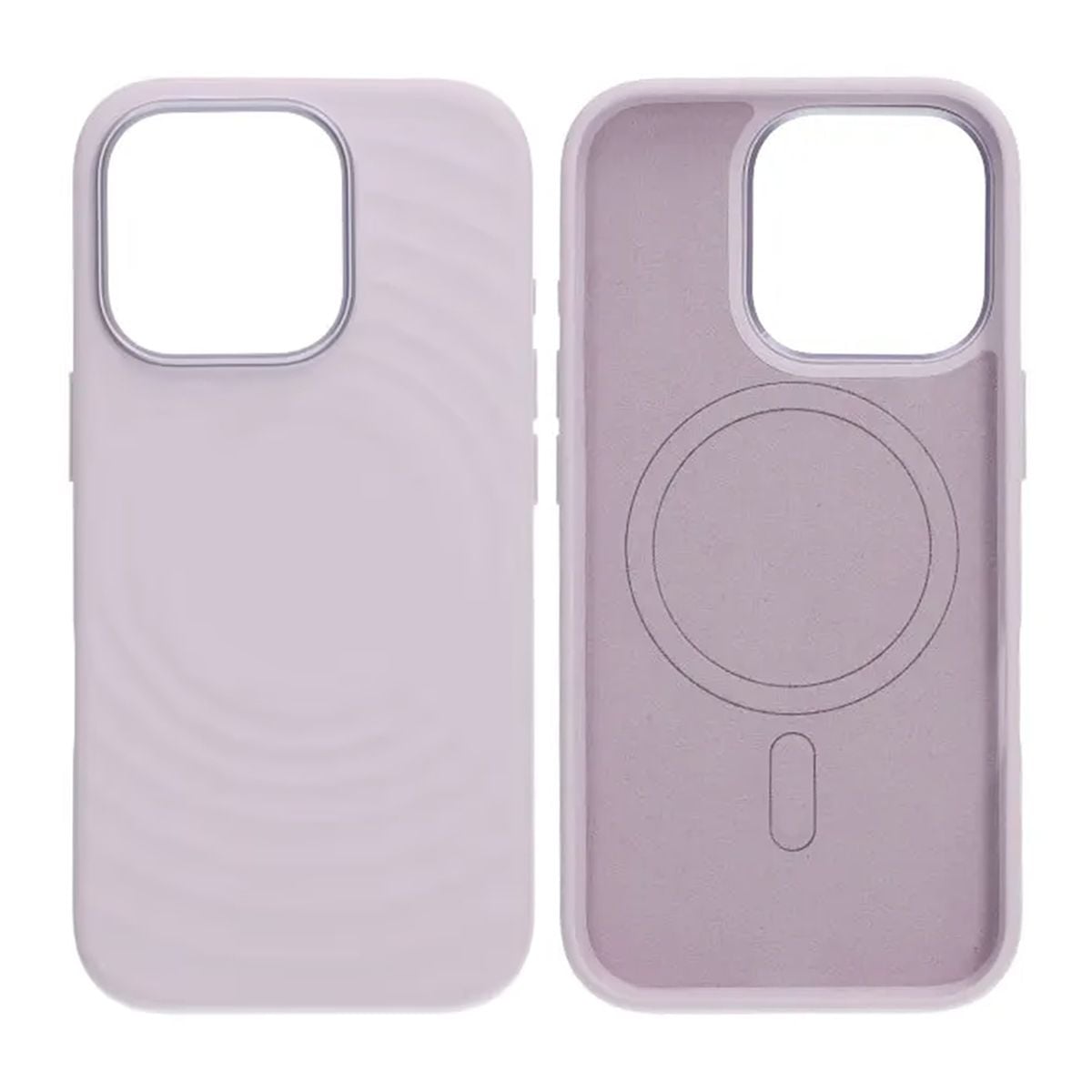 Mobilskal Silikon för iPhone 16 Pro - Lila med Kameraskydd image 1