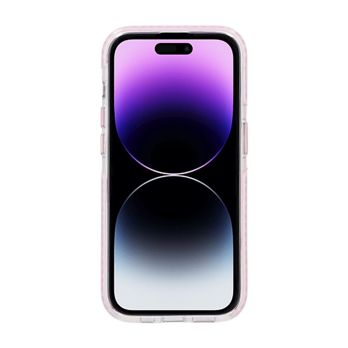 Mönstrat TPU Skal till iPhone 14 Pro med MagSafe - Rosa image 2