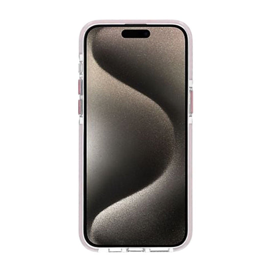 Mönstrat TPU Skal till iPhone 15 Pro med MagSafe - Rosa image 2