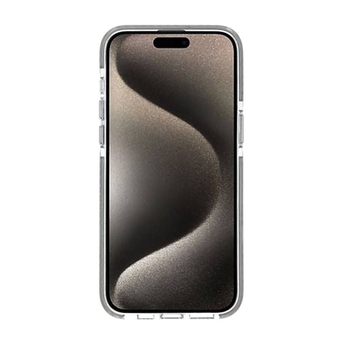 Mönstrat TPU Skal till iPhone 15 Pro Max med MagSafe - Silver image 2