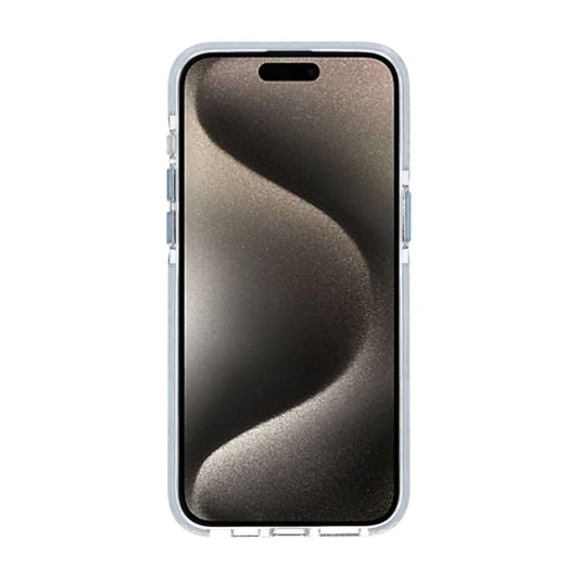 Mönstrat TPU Skal till iPhone 15 Pro Max med MagSafe - Blå image 2