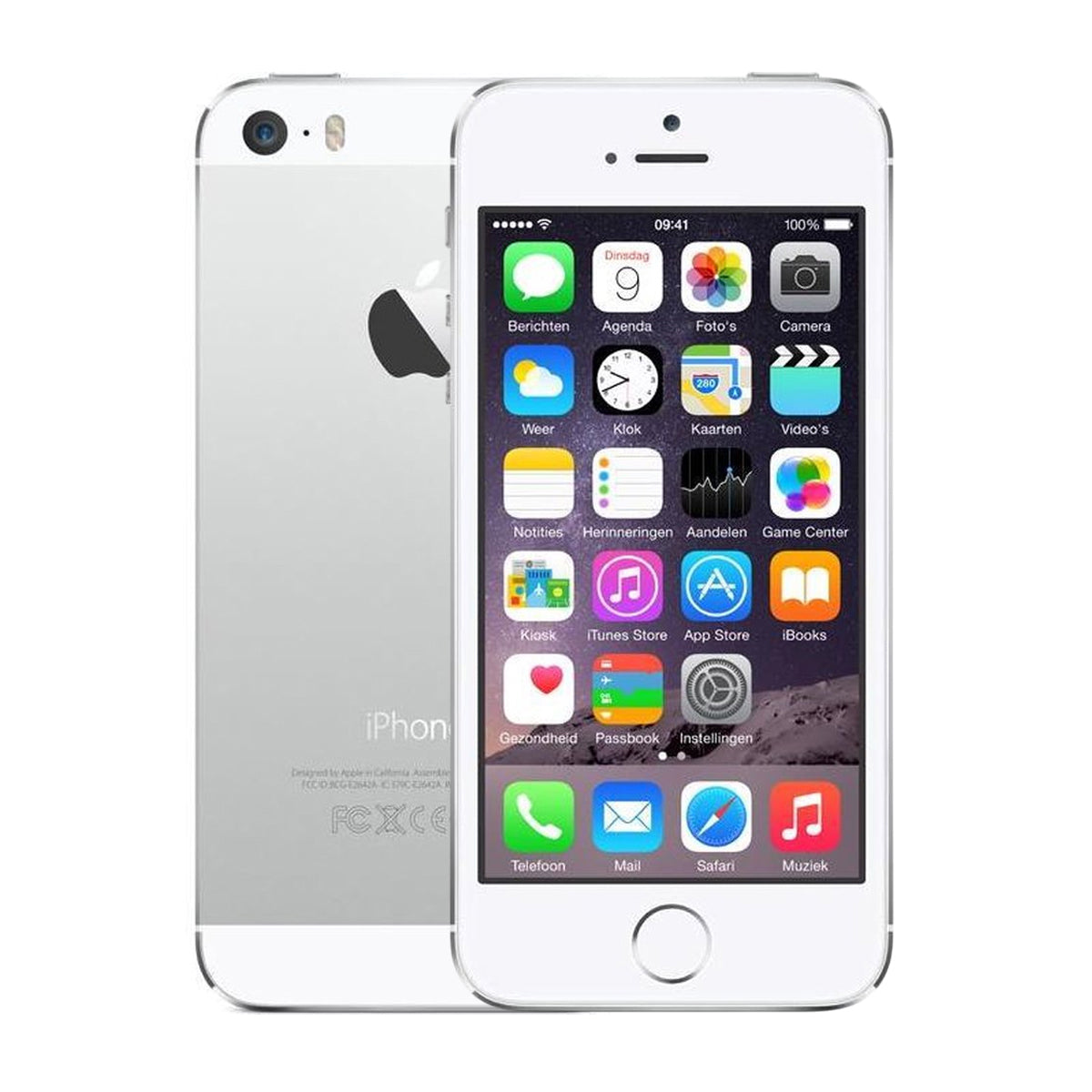 Begagnad iPhone 5S 32GB Vit - Använt skick image 1