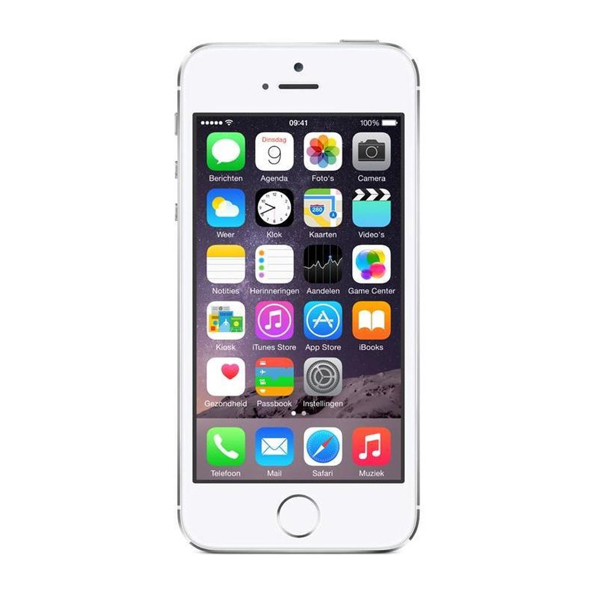 Begagnad iPhone 5S 32GB Vit - Använt skick image 2