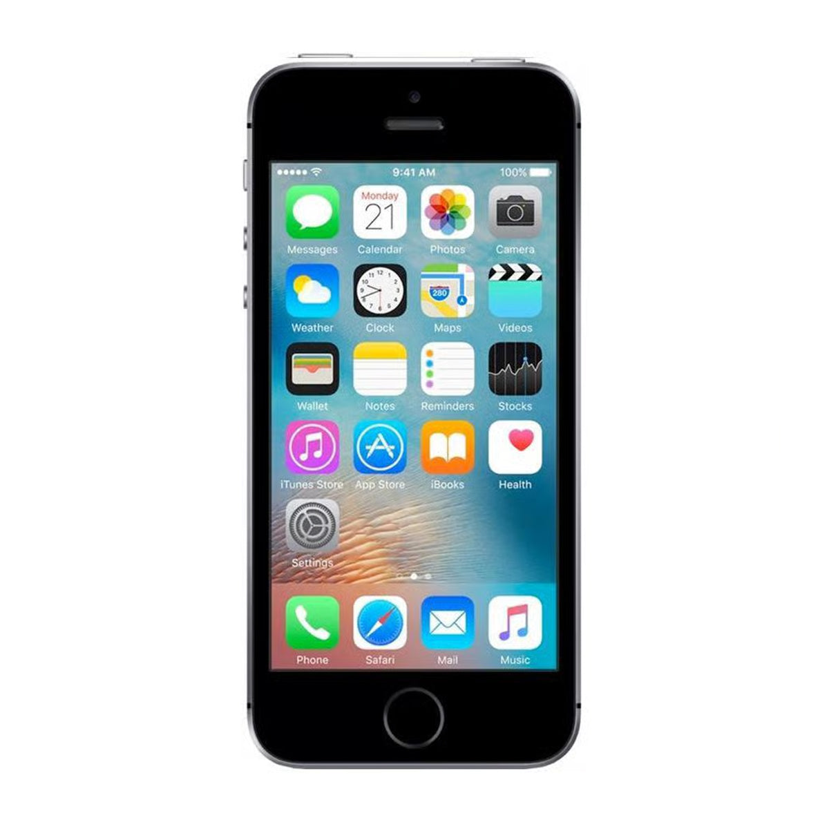 Begagnad iPhone SE 64GB Rymdgrå - Bra skick image 2