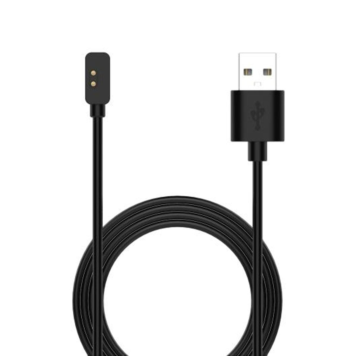 Laddkabel USB till Smartklocka 2-Pin - Universal Svart image 1