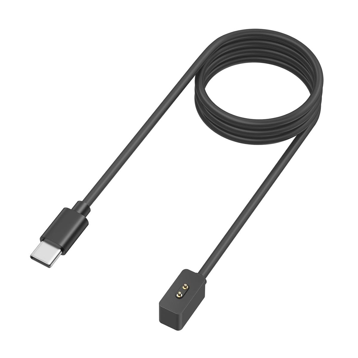 Laddkabel USB-C till Xiaomi Band 8/Pro/Active - Svart 2-Pin image 3