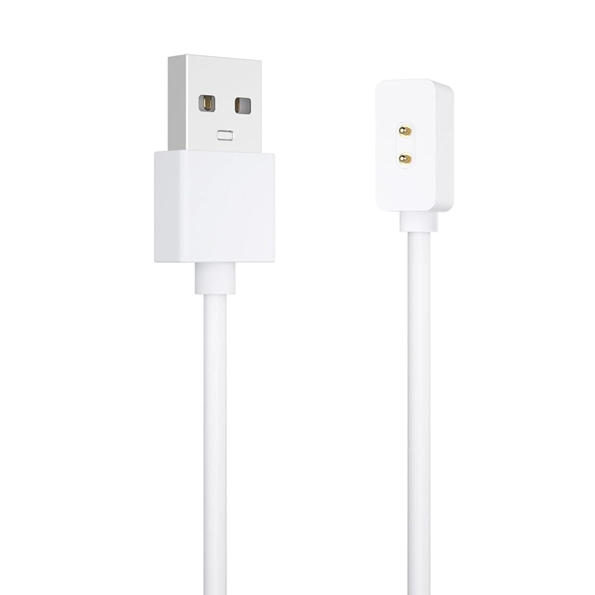 Laddkabel USB till Xiaomi Band 8/Pro/Active - Vit 2-Pin image 1
