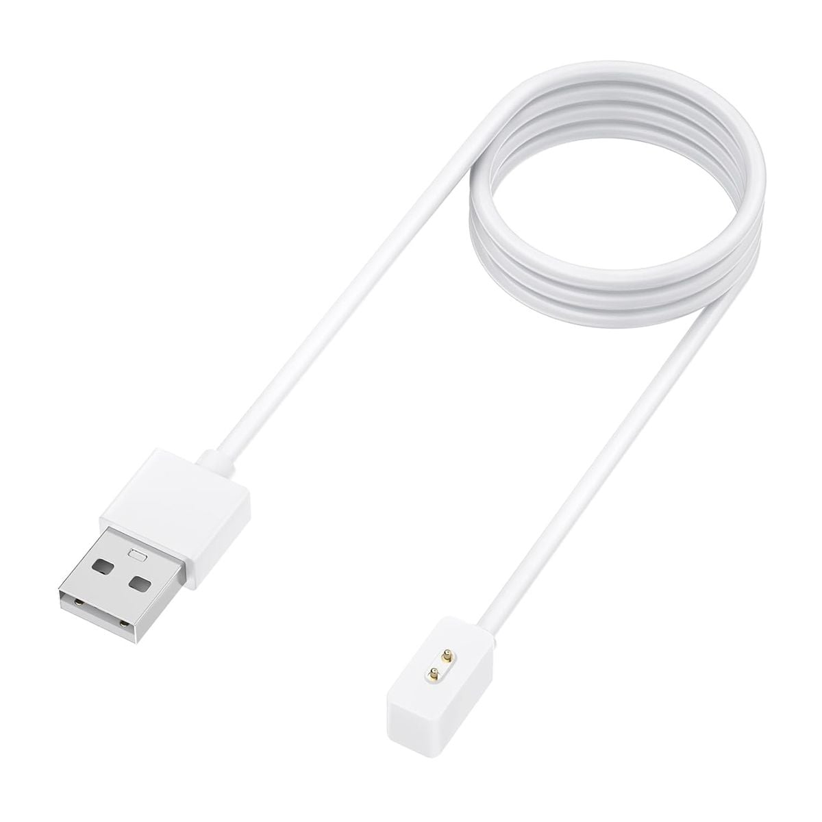Laddkabel USB till Xiaomi Band 8/Pro/Active - Vit 2-Pin image 3