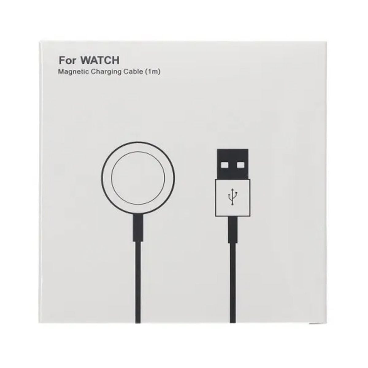Laddkabel för Apple Watch 1-9/SE/Ultra - Magnetisk USB image 1