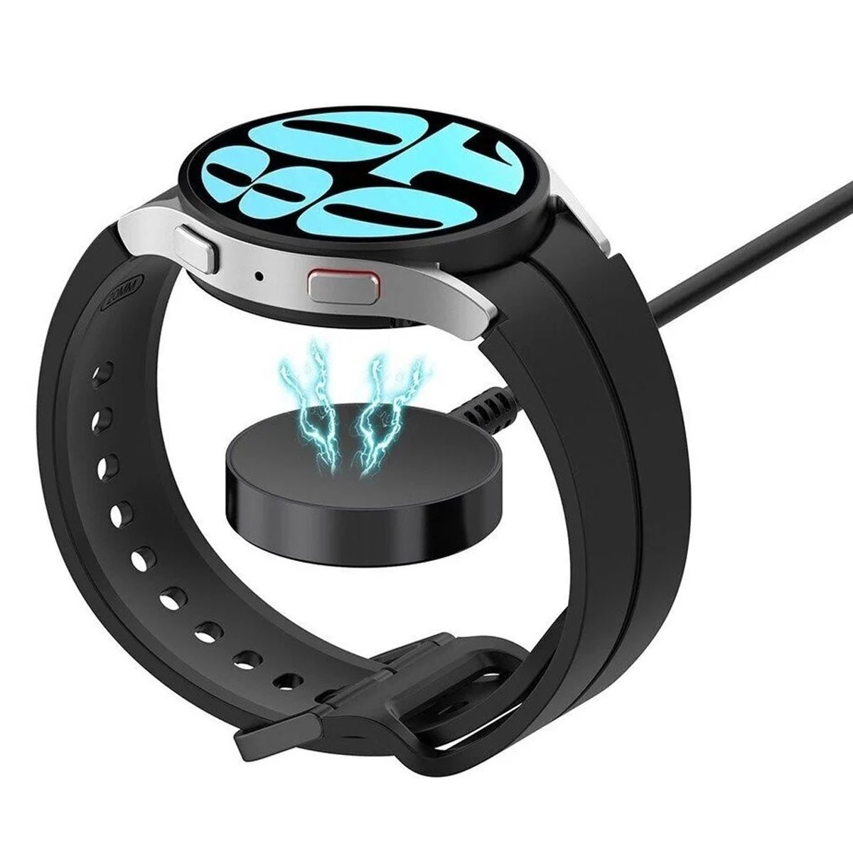 Laddkabel för Galaxy Watch 7/6/5/4/Active - Magnetisk USB image 4