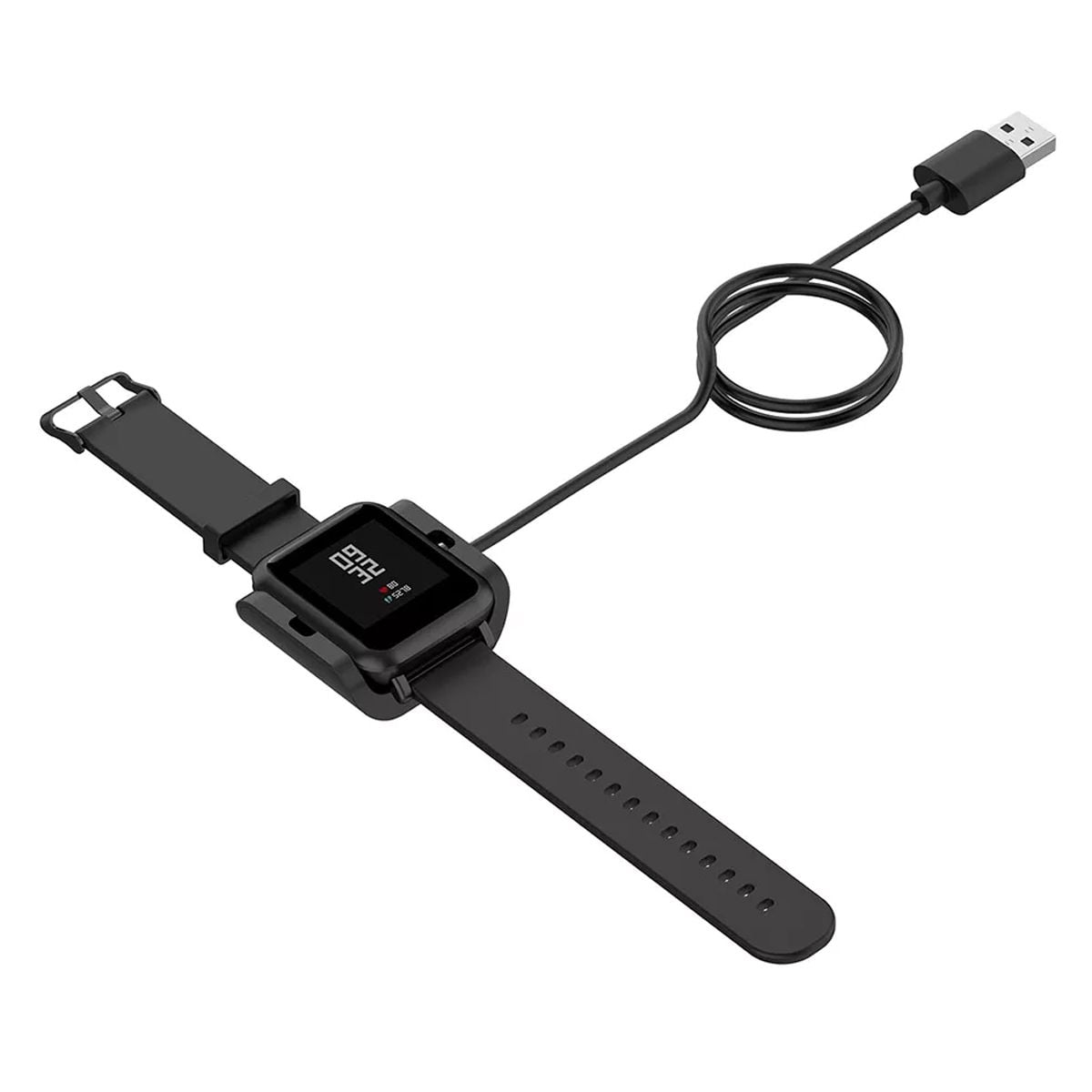 Laddkabel 2 Pin USB för Amazfit Bip S/A1805/A1916 - Stående image 3