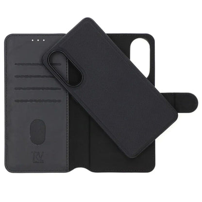 Rvelon Plånboksfodral Magnet för Samsung S25 Edge - Svart image 2