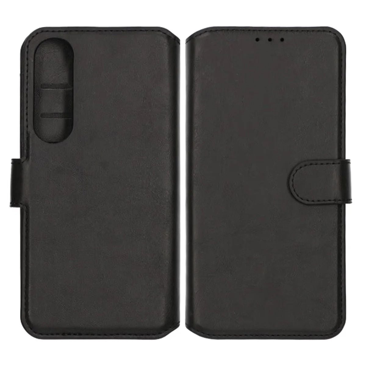 Rvelon Plånboksfodral för Samsung S25 Edge - Svart image 1