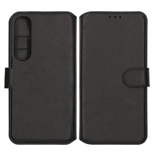 Rvelon Plånboksfodral för Samsung S25 Edge - Svart image 1