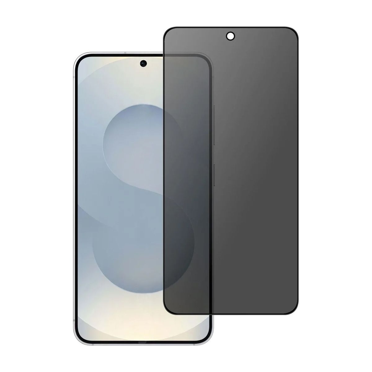 Privacy Skärmskydd till Samsung S25 Edge - Härdat Glas (miljö) image 1