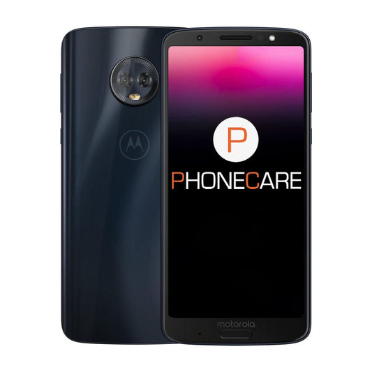 Begagnad Motorola Moto G6 Plus 64GB Indigoblå - Använt skick image 1