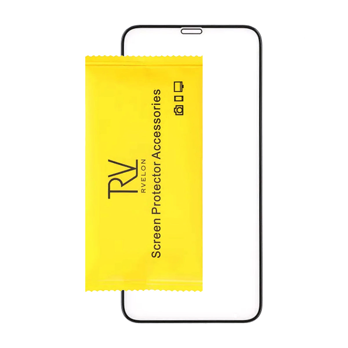 Skärmskydd till iPhone 11 Pro/XS/X Heltäckande Härdat Glas (miljö) image 3