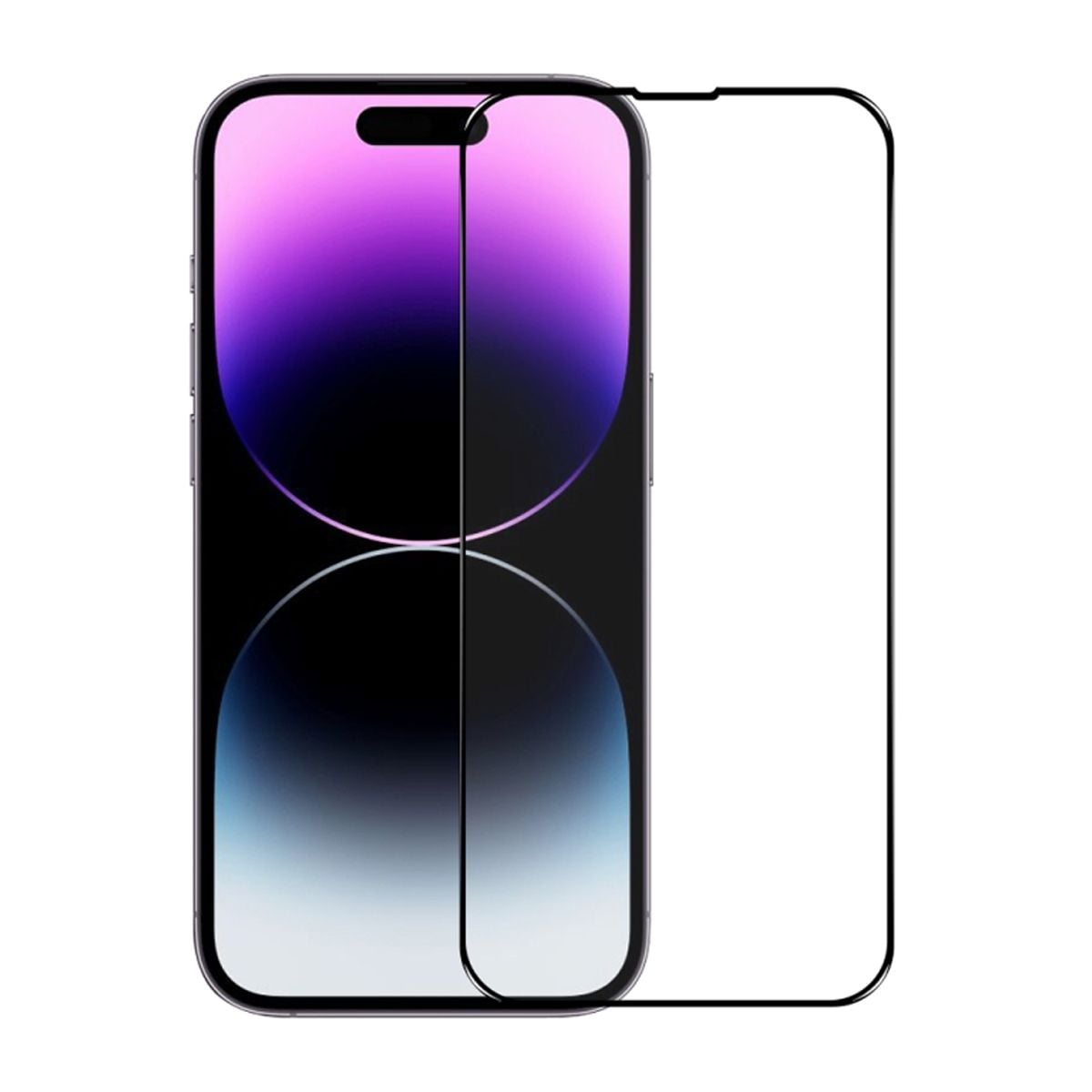 Skärmskydd till iPhone 14 Pro Heltäckande Härdat Glas (miljö) image 1