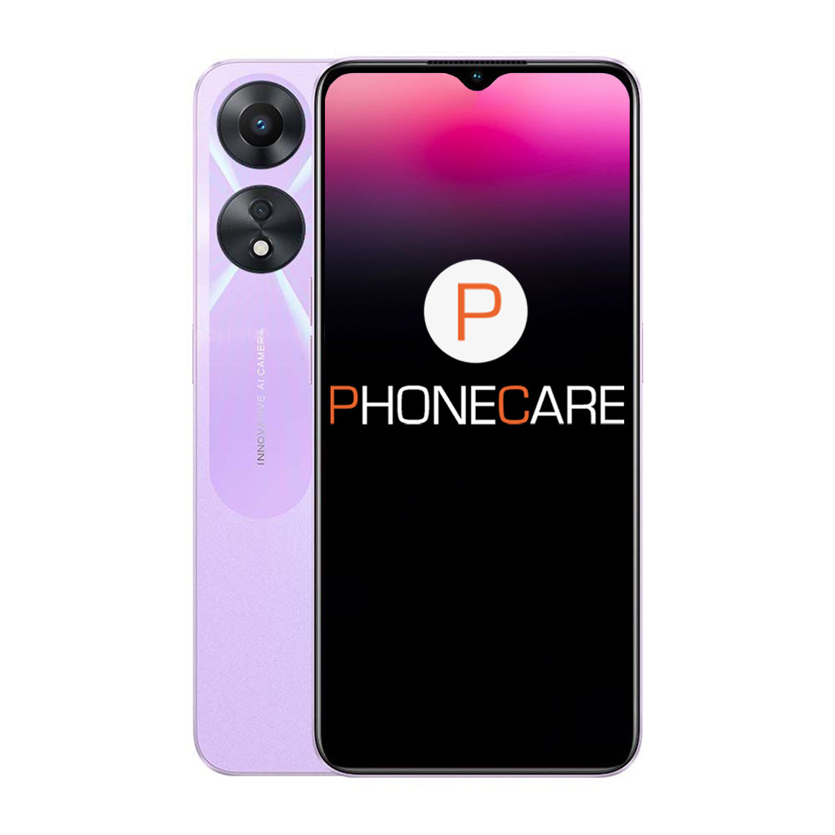 Begagnad Oppo A78 128GB Glowing Purple - Använt skick image 1