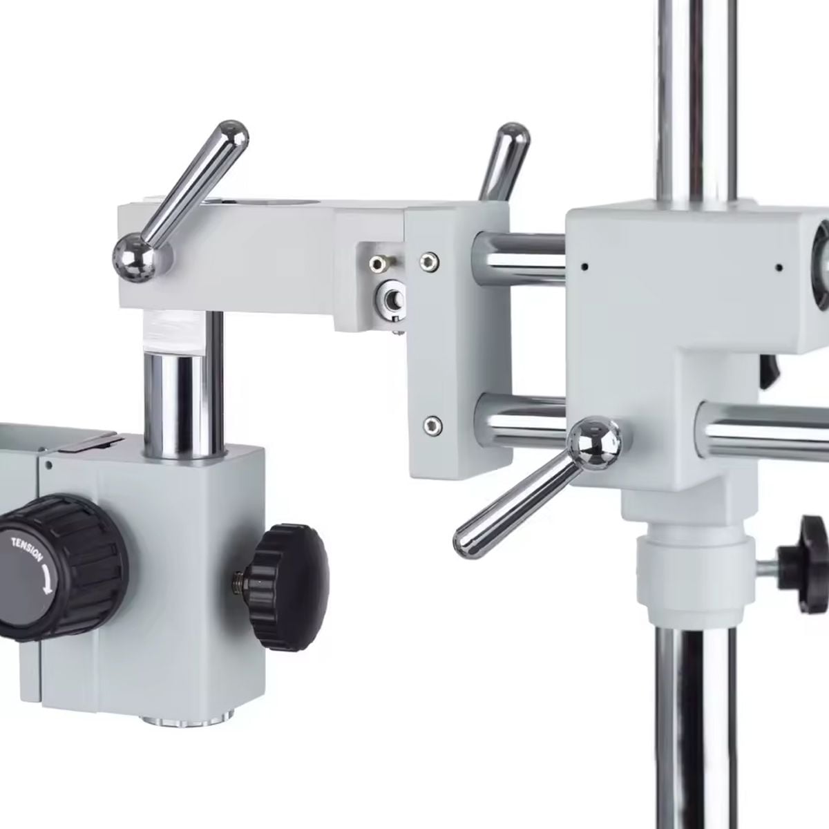 Stereozoommikroskop 7–45x med dubbel arm - AmScope image 3