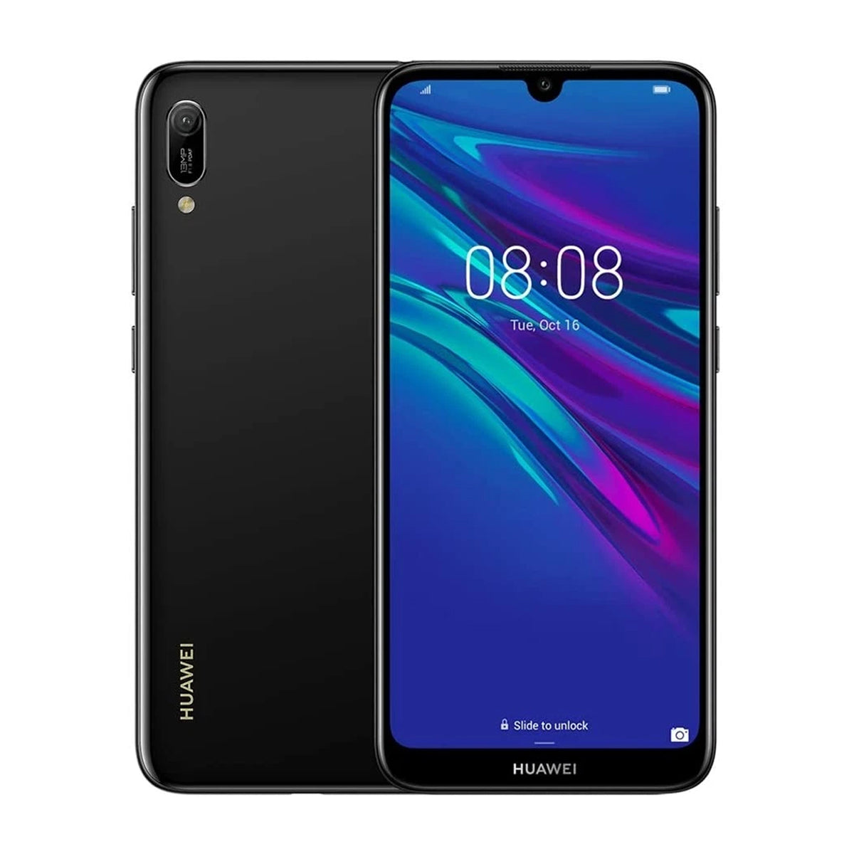 Begagnad Huawei Y6 2019 32GB Svart - Bra skick image 1