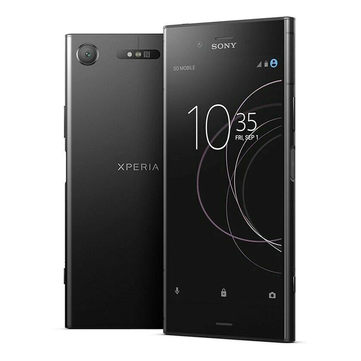 Begagnad Sony Xperia XZ1 64GB Svart - Använt skick image 1