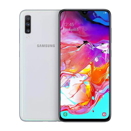 Begagnad Samsung Galaxy A70 128GB Vit - Använt skick image 1