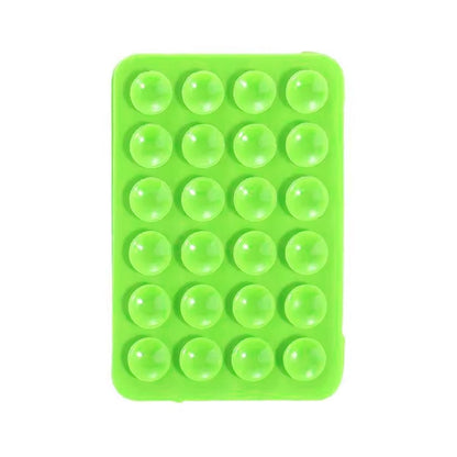 Dubbelsidad mobilhållare med sugkoppar - Grön image 2