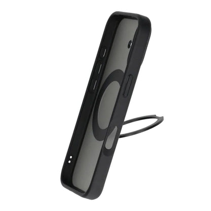 Mobilskal Roterande Magnet Stativ för iPhone 17 - Svart image 4