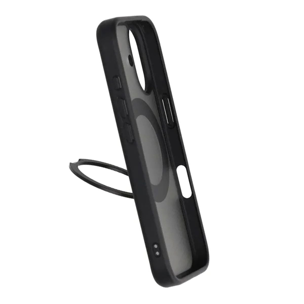 Mobilskal Roterande Magnet Stativ för iPhone 17 - Svart image 5