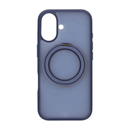 Mobilskal Roterande Magnet Stativ för iPhone 17 - Blå image 2