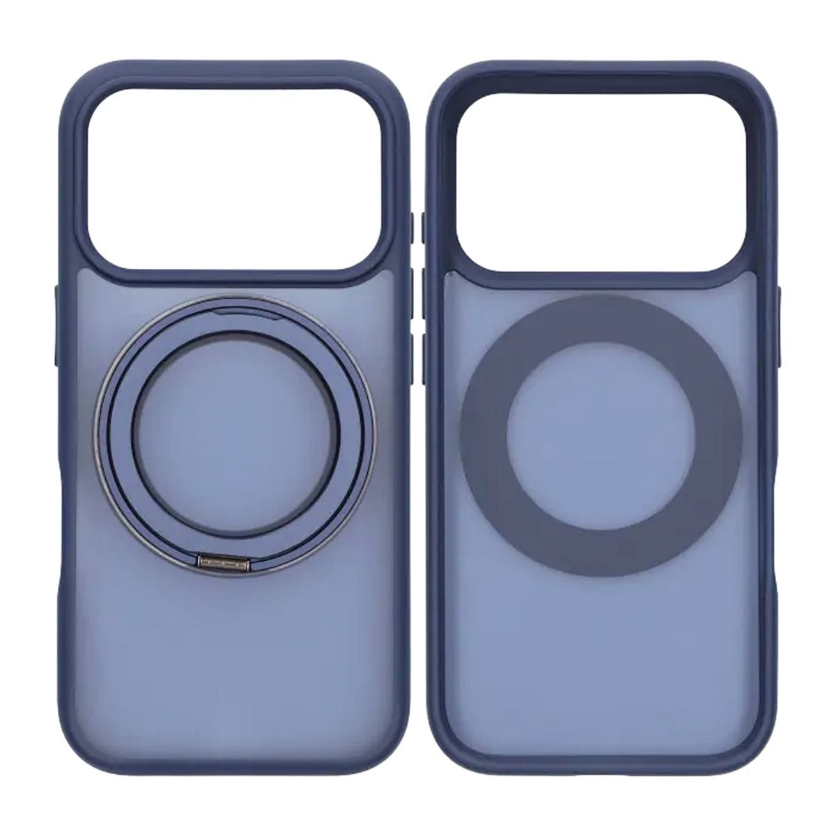 Mobilskal Roterande Magnet Stativ för iPhone 17 Pro - Blå image 1