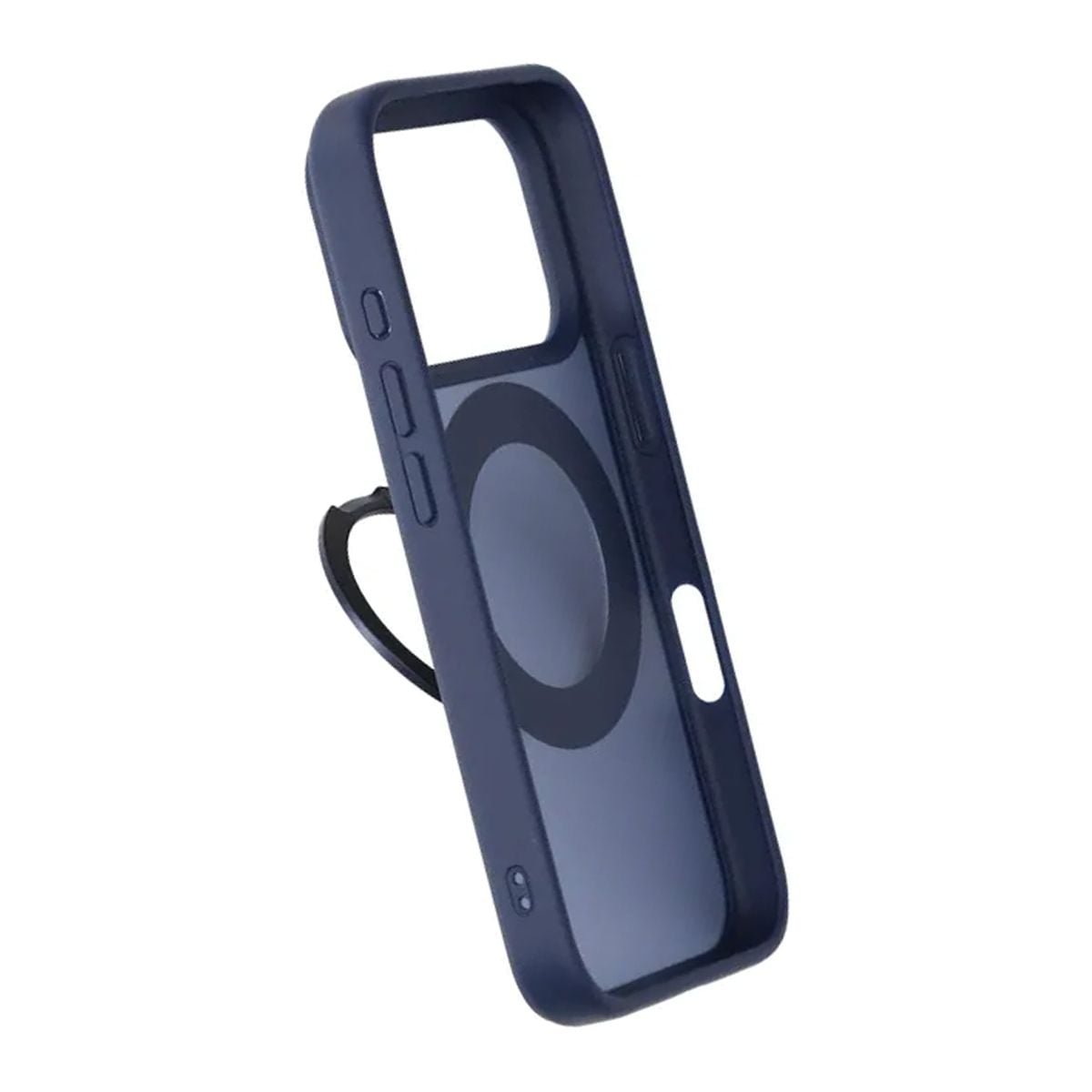 Mobilskal Roterande Magnet Stativ för iPhone 17 Pro - Blå image 5