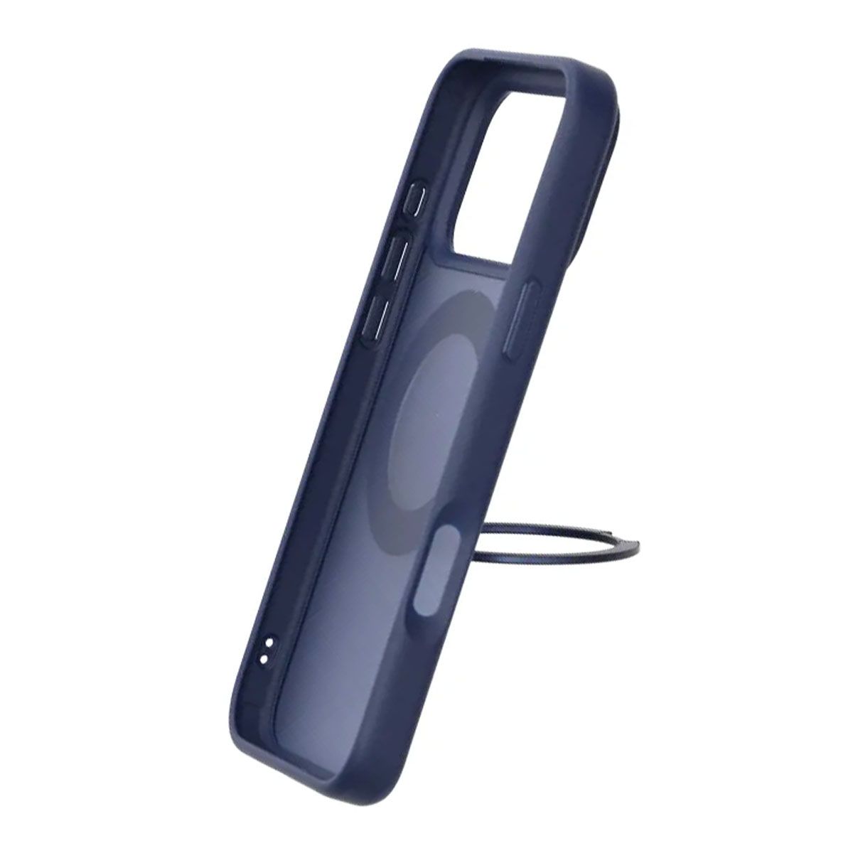 Mobilskal Roterande Magnet Stativ för iPhone 17 Pro Max - Blå image 4