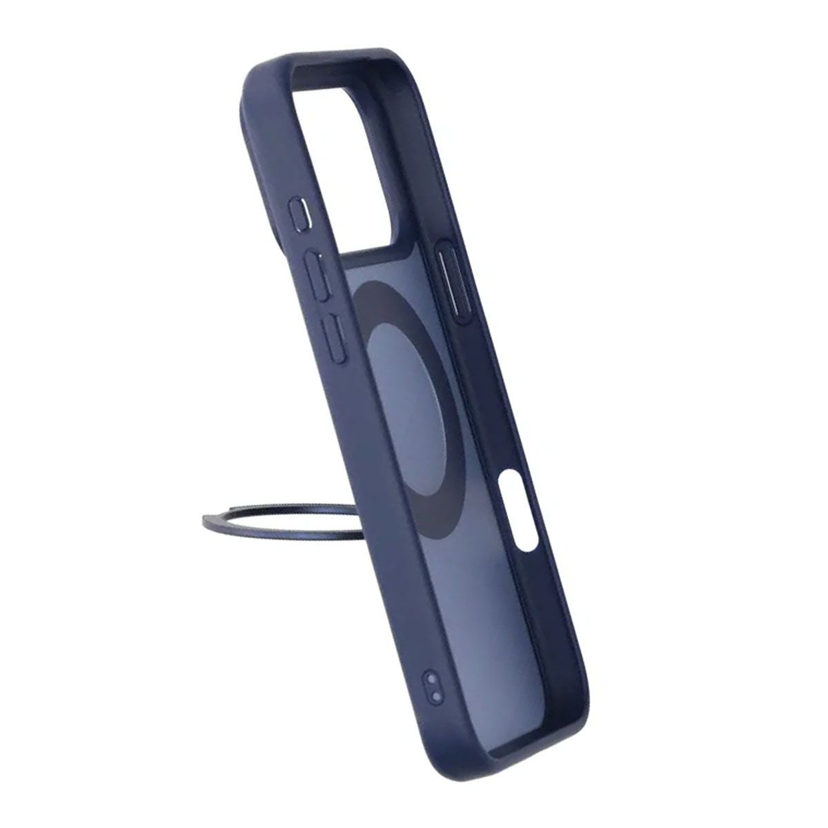 Mobilskal Roterande Magnet Stativ för iPhone 17 Pro Max - Blå image 5