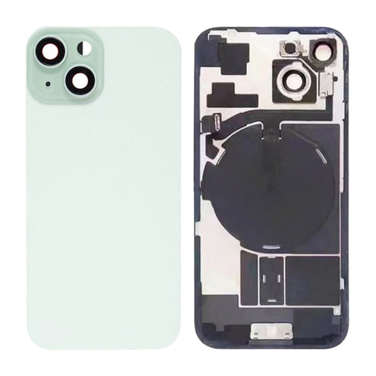 iPhone 15 Baksida Glas Komplett OEM - Grön image 1