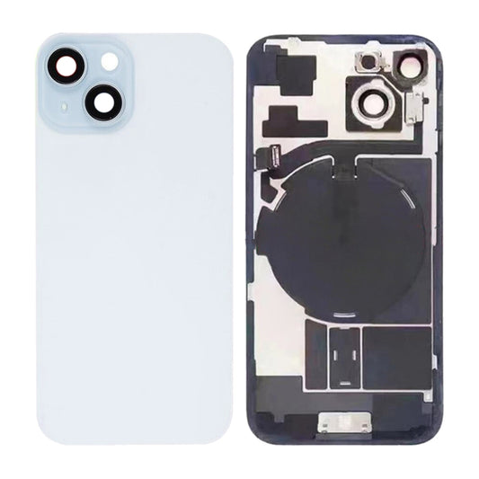 iPhone 15 Baksida Glas Komplett OEM - Blå image 1