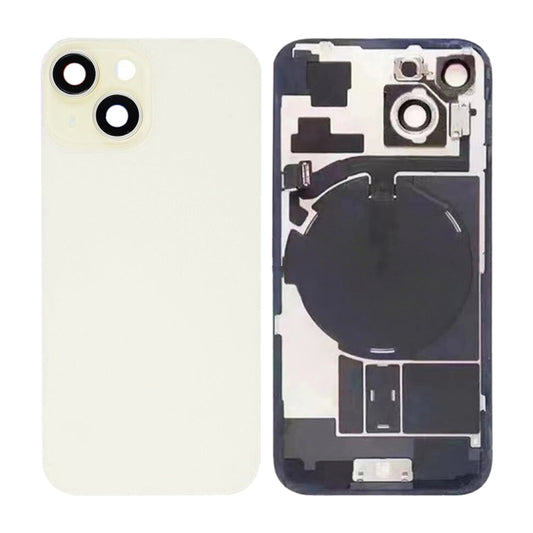iPhone 15 Baksida Glas Komplett OEM - Gul image 1
