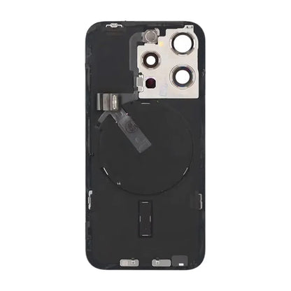 iPhone 15 Pro Baksida Glas Komplett OEM - Blå image 3