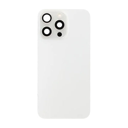 iPhone 15 Pro Max Baksida Glas Komplett OEM - Vit image 2