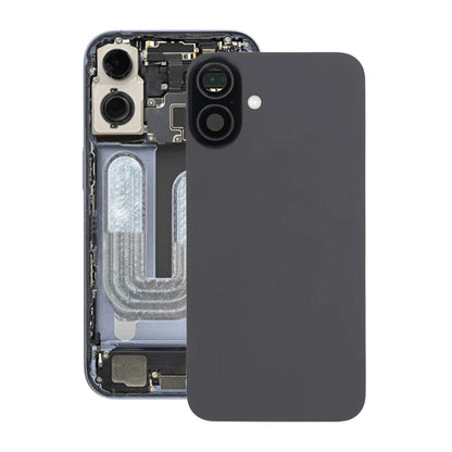 iPhone 16 Plus Back Cover Glass Original Black image 1