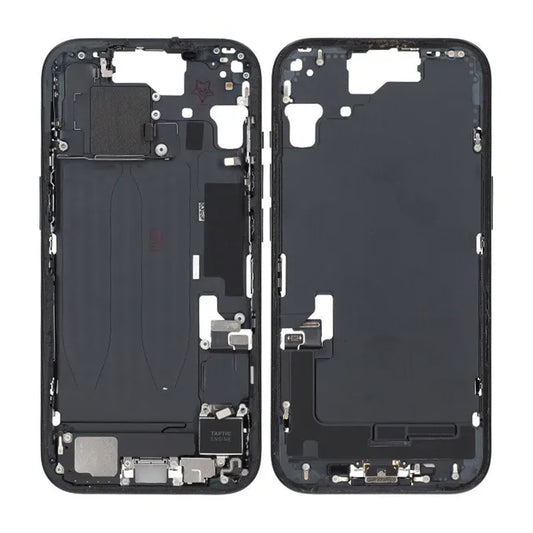 Mittenram med smådelar för iPhone 15 - Vit OEM image 1