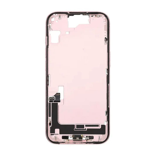 Mittenram med smådelar för iPhone 15 - Rosa OEM image 3